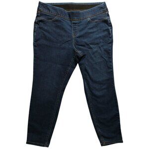 Denim & Co Women's Pull-On Denim Jeggings Size 14P Petite